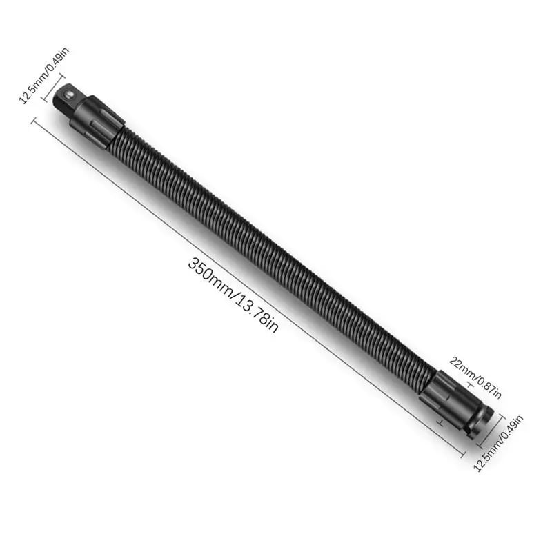 🛠️ Extensión Flexible para Llave de Dados 2026 1/2 – 🔧 Dobla, Gira y Domina los Espacios Difíciles