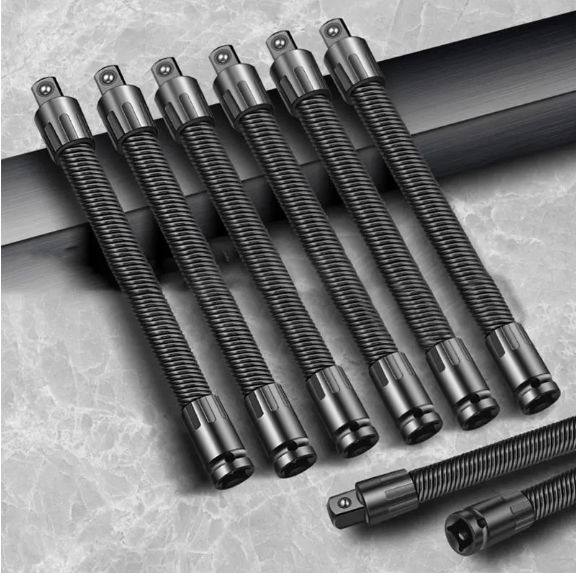 🛠️ Extensión Flexible para Llave de Dados 2026 1/2 – 🔧 Dobla, Gira y Domina los Espacios Difíciles
