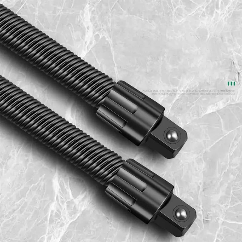 🛠️ Extensión Flexible para Llave de Dados 2026 1/2 – 🔧 Dobla, Gira y Domina los Espacios Difíciles