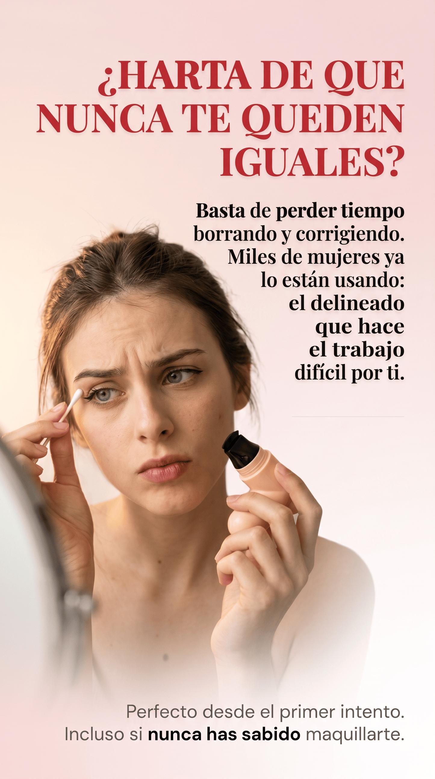 Delineado perfecto, aunque nunca hayas sabido delinear